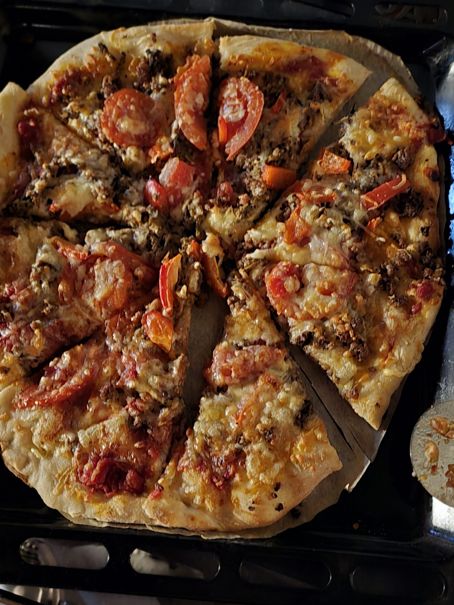 Nopea ”hapanjuuri” pizza